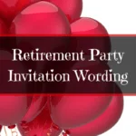 What to say on a retirement party invite