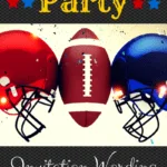 Wording samples for Super Bowl party invitations