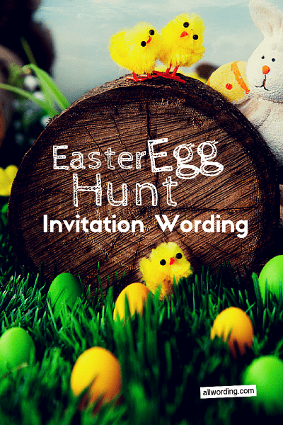 Easter egg hunt invite tips