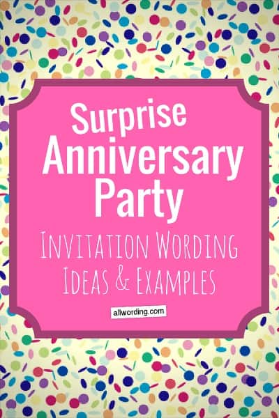 Anniversary Invitation Ideas 10