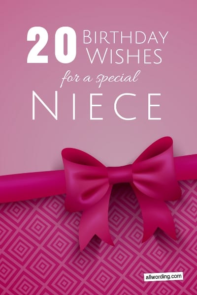20 Birthday Wishes For a Special Niece » 