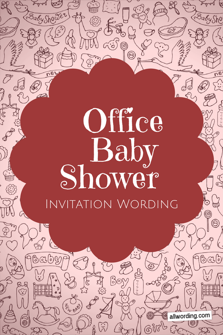 Office Baby Shower Invitation Wording » AllWording.com