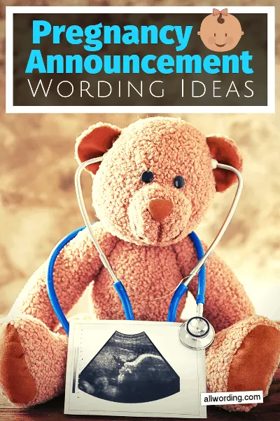 Pregnancy Announcement Wording: 20+ Adorable Ideas » 