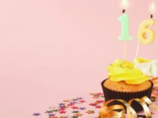 Feature image for article on happy sweet 16 birthday wishes