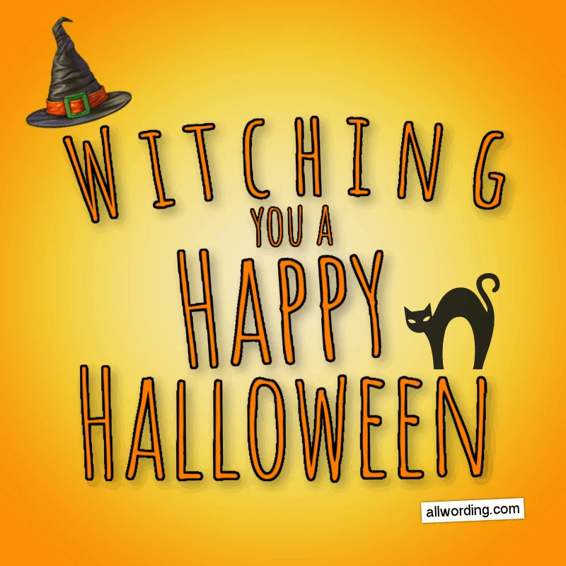 Witching you a Happy Halloween!