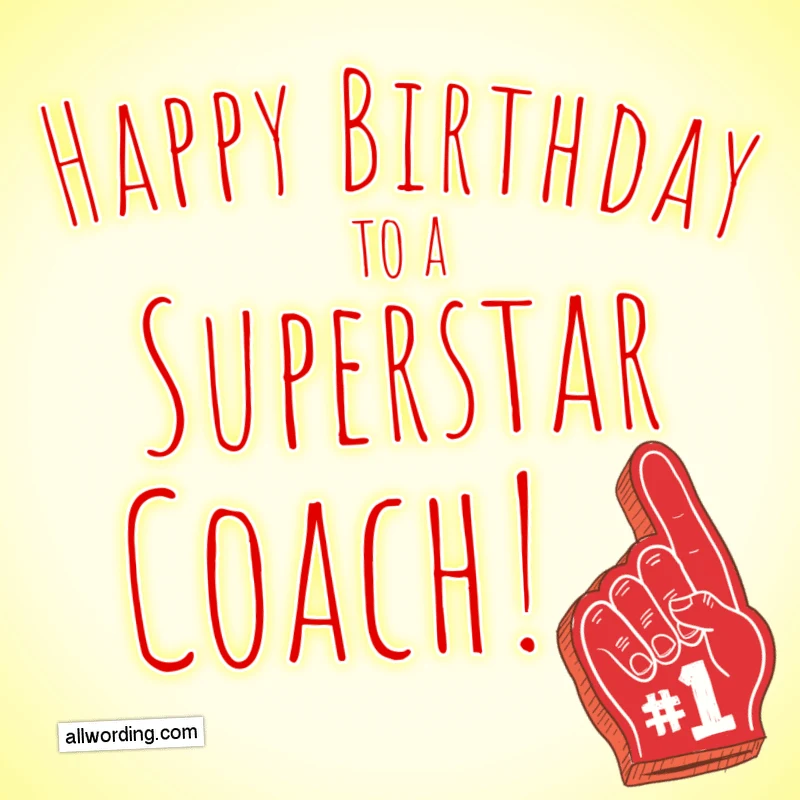 Happy Birthday to a superstar coach!