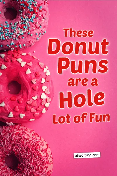 A tasty and colorful list of donut puns