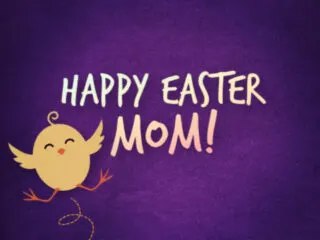 Feature image for article on how to wish your mother a Happy Easter