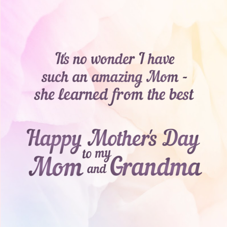 Happy Mother's Day, Grandma! 50 Great Greetings For Granny » AllWording.com