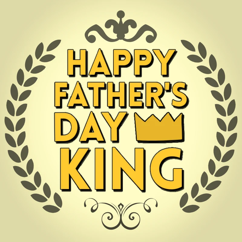 Happy Father's Day, King!