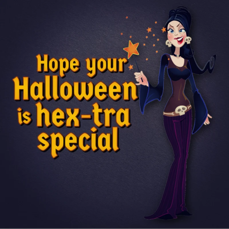 Hope your Halloween is hex-tra special