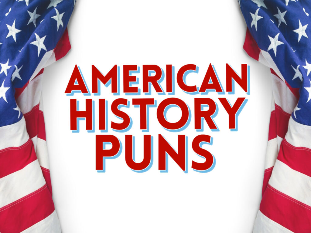 Feature image for article on American History puns