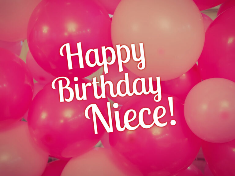 Feature image for article on birthday wishes for a niece