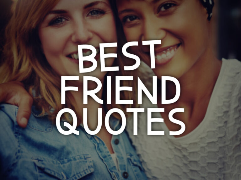 Feature image for article on best friend quotes
