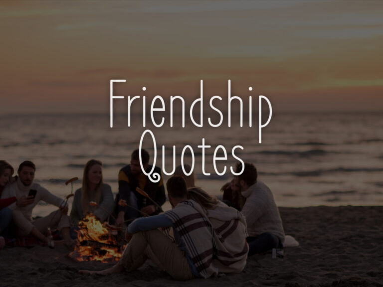 Feature image for article on short friendship quotes