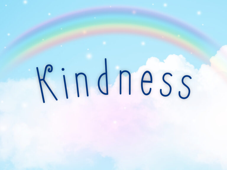 Feature image for article on kindness quotes for kids