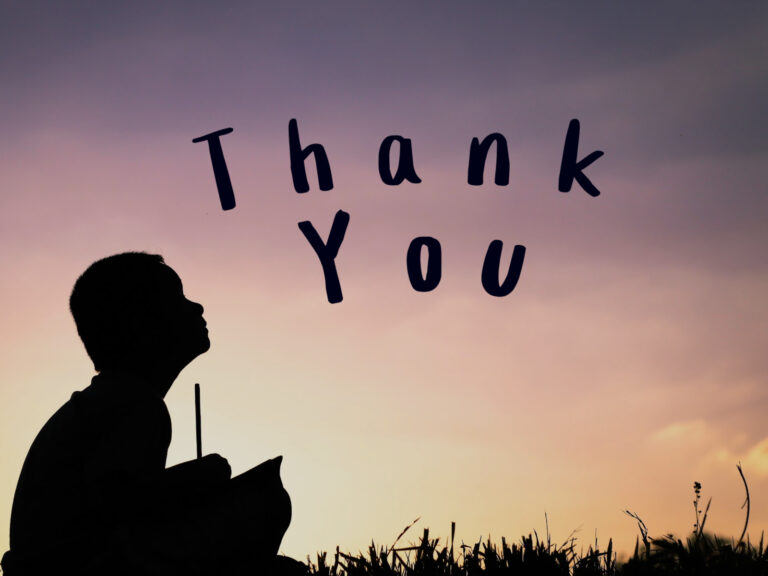 Feature image for article on thank you messages from kids