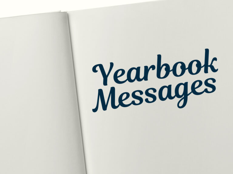 Feature image for article on sample yearbook messages from parents