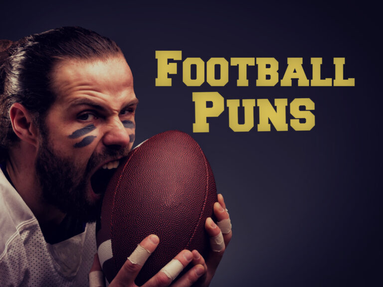 Feature image for article on football puns