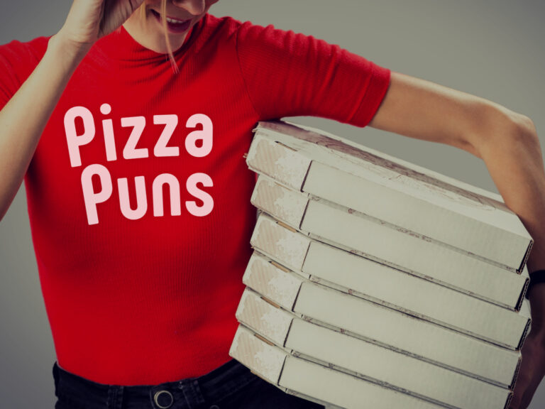 Feature image for article on pizza puns