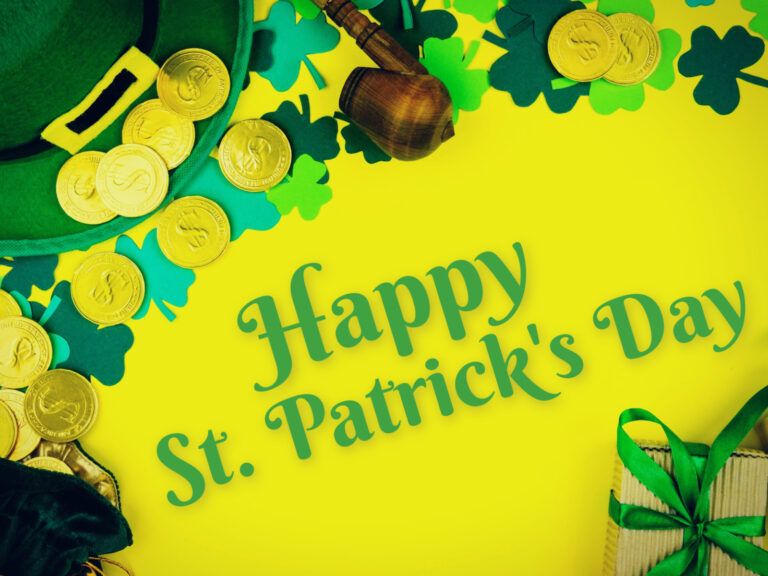 Feature image for article on St. Patrick's Day greetings and sayings