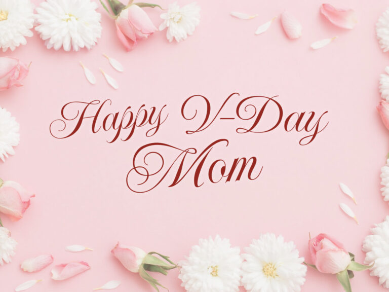 Feature image for article on how to wish Mom and Happy Valentine's Day